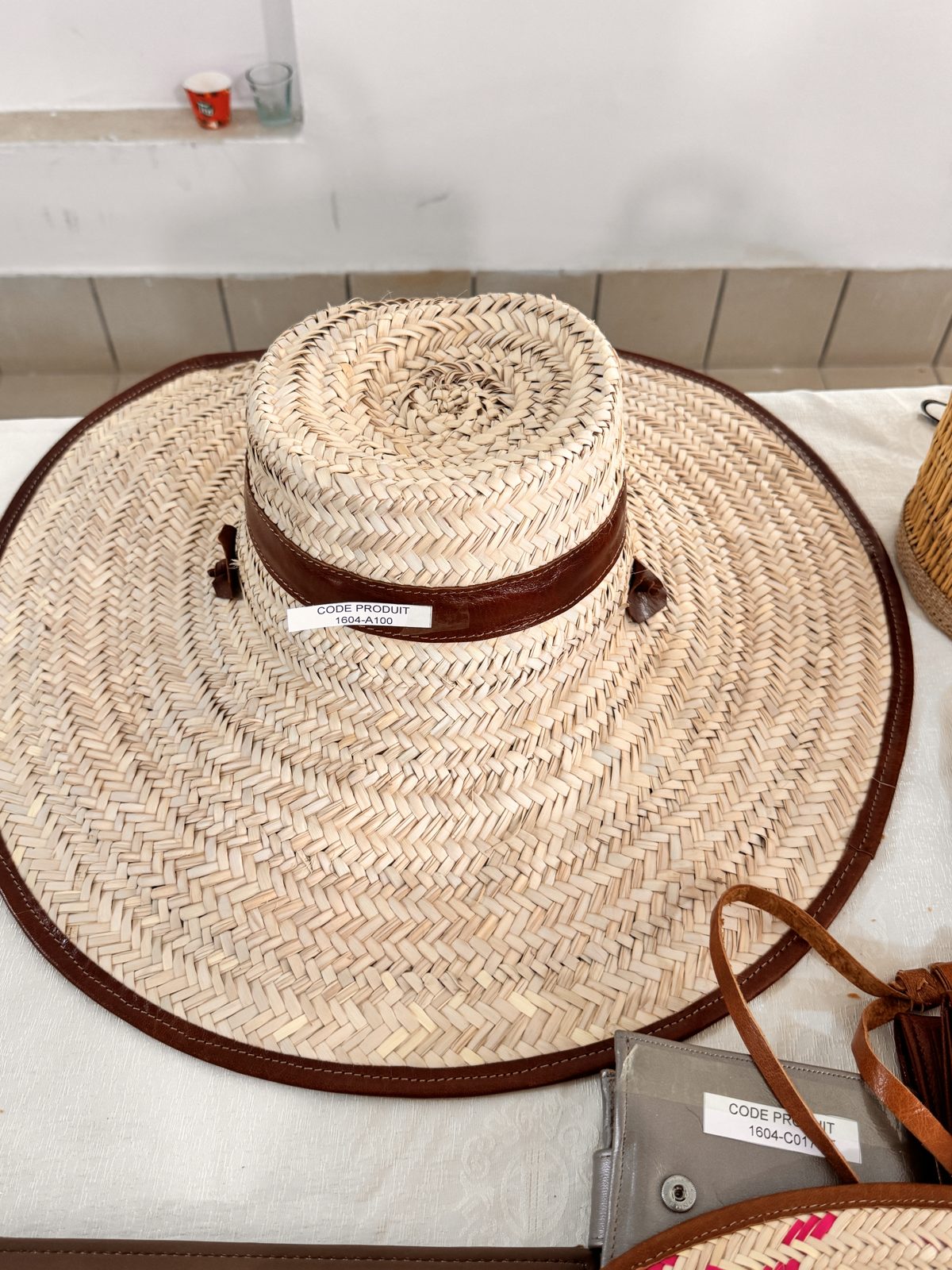 Chapeau en paille