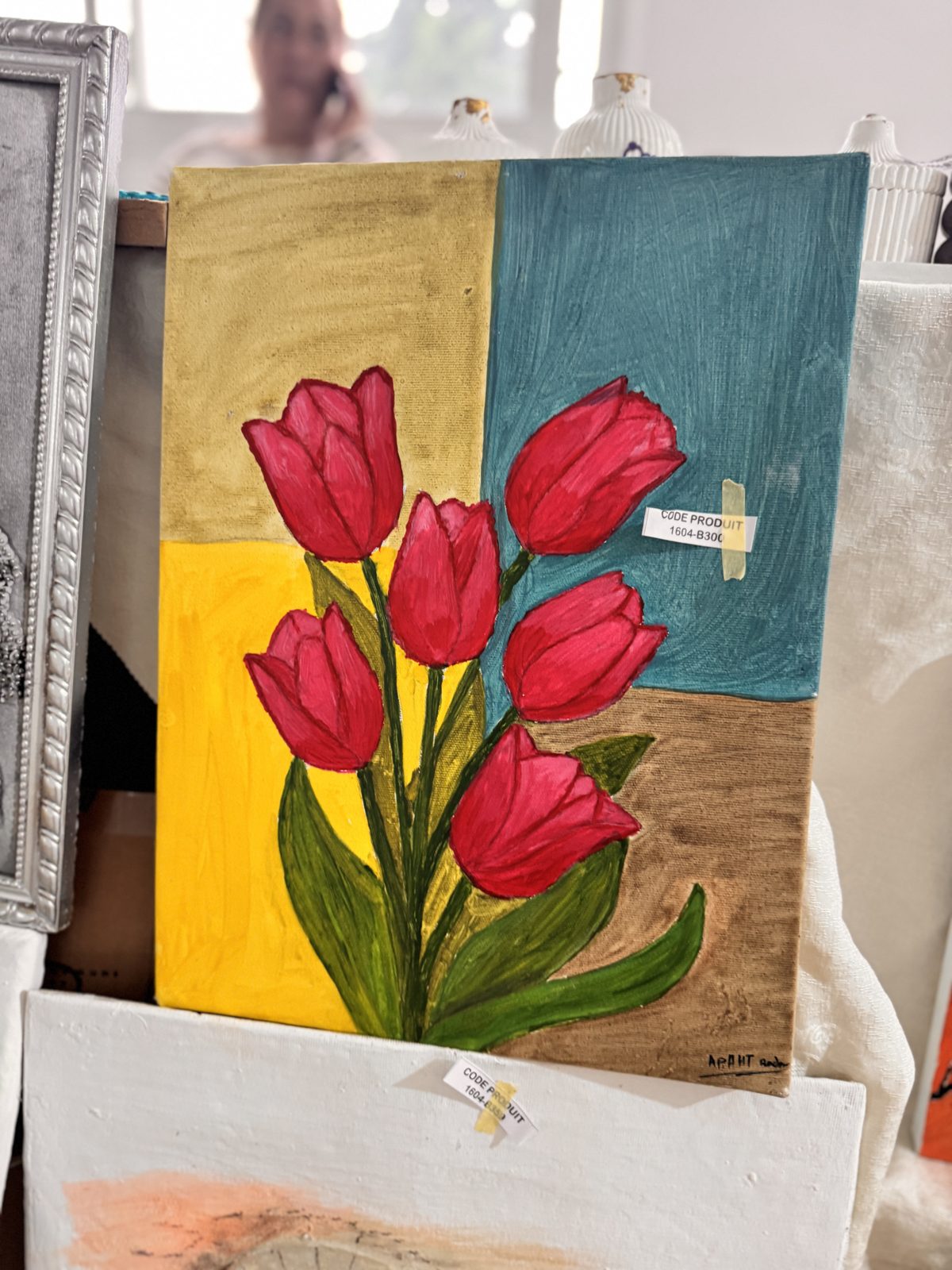 Toile « Tulipes »