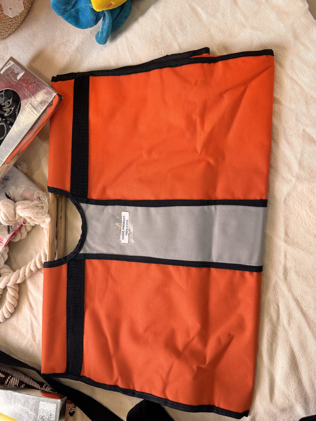 Housse d'ordinateur orange