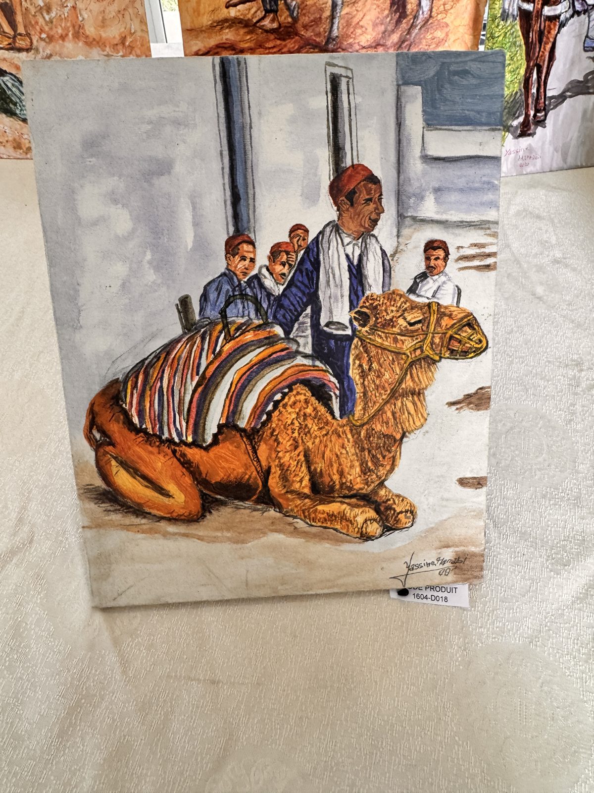 Tableau tissé « Caravane »