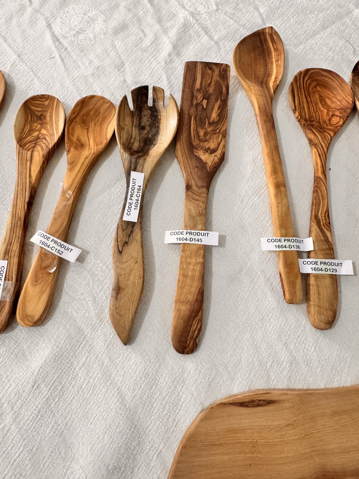 Spatule en bois d'olivier